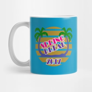 Spring Break 2017 Official T-Shirt by Basement Mastermind Mug